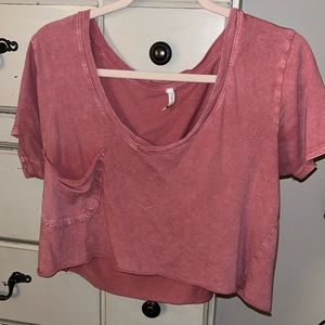 Z SUPPLY cropped pocket tee